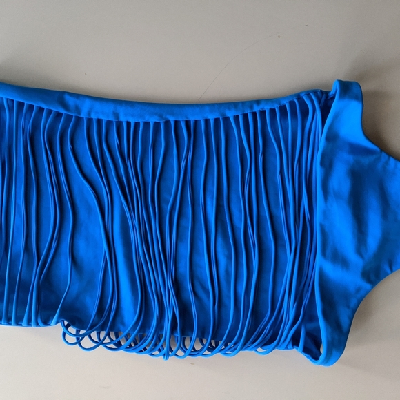 Mikoh One piece Santorini Strapless Blue S - Picture 6 of 7